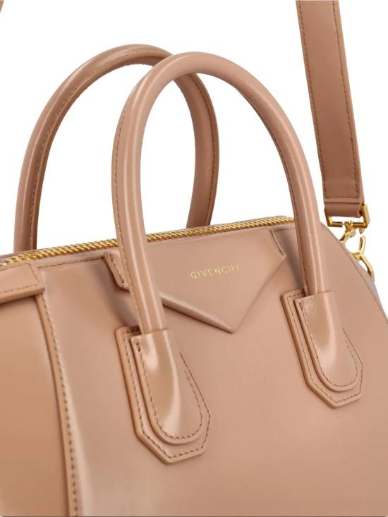 26SS 지방시 박스 레더 스몰 안티고나 백 BB5149B13A 682 NUDE NEUTRALS - GIVENCHY