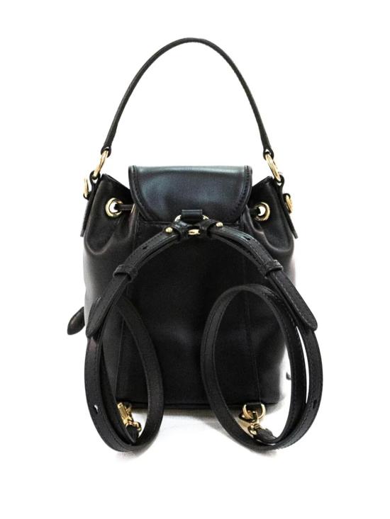 26SS 미우미우 레더 미니 백팩 5BZ045VOOM2CRW F0002 BLACK - MIU MIU