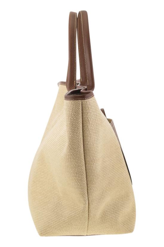 26SS 롱샴 르 플리아쥬 컬렉션 L 바스킷백 10308HGK 035 BROWN - LONGCHAMP