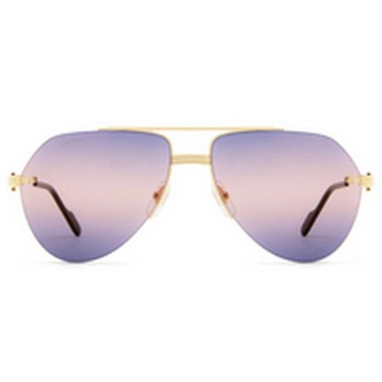  까르띠에 선글라스 CT0427S 008 Gold - CARTIER