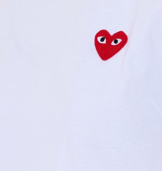 26SS 꼼데가르송 반팔 티셔츠 T108W 2 White - COMME DES GARCONS