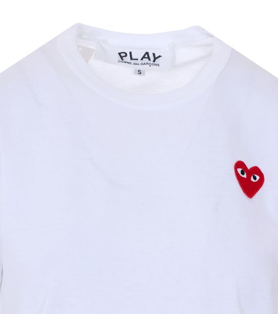 26SS 꼼데가르송 반팔 티셔츠 T108W 2 White - COMME DES GARCONS