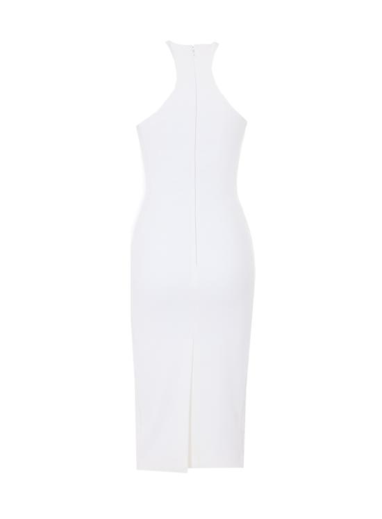 26SS 엘리자베타프랜치 미디 원피스 AB91761E2 360 White - ELISABETTA FRANCHI