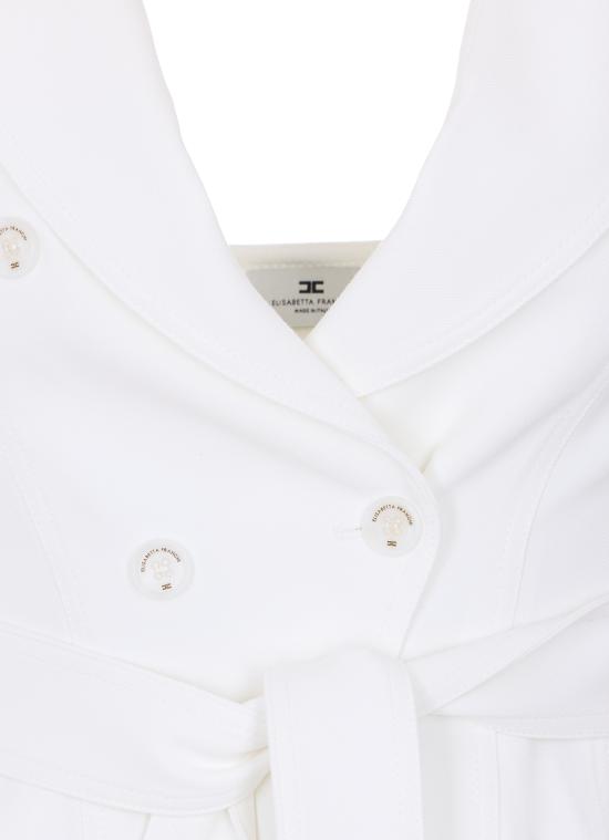 26SS 엘리자베타프랜치 베스트 GL00561E2 360 White - ELISABETTA FRANCHI