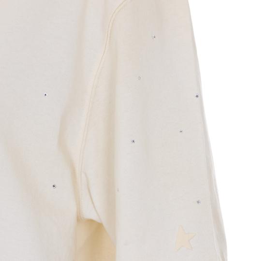 26SS 골든구스 반팔 티셔츠 GUP01873 P00242111616 Beige - GOLDEN GOOSE