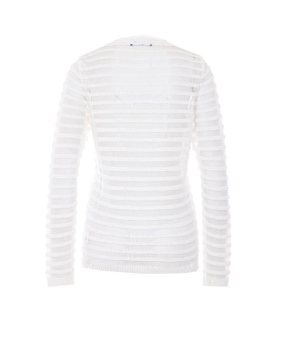 26SS 파비아나 필리피 스웨터 MAD266F102 L7680142 White - FABIANA FILIPPI