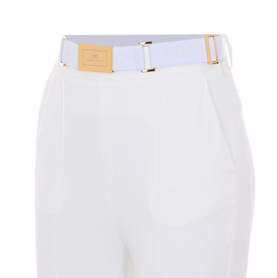 26SS 엘리자베타프랜치 스트레이트 팬츠 PA13261E2 360 White - ELISABETTA FRANCHI