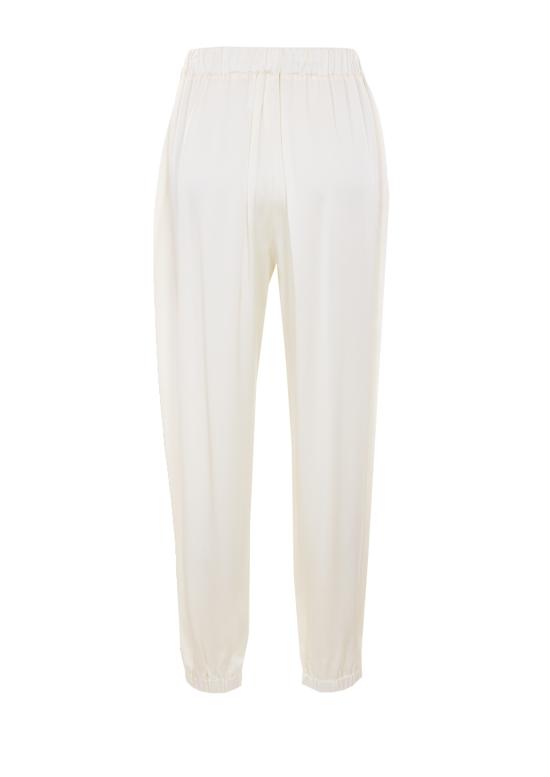 26SS 파비아나 필리피 트레이닝/조거 팬츠 PAD266F328 D9080145 White - FABIANA FILIPPI