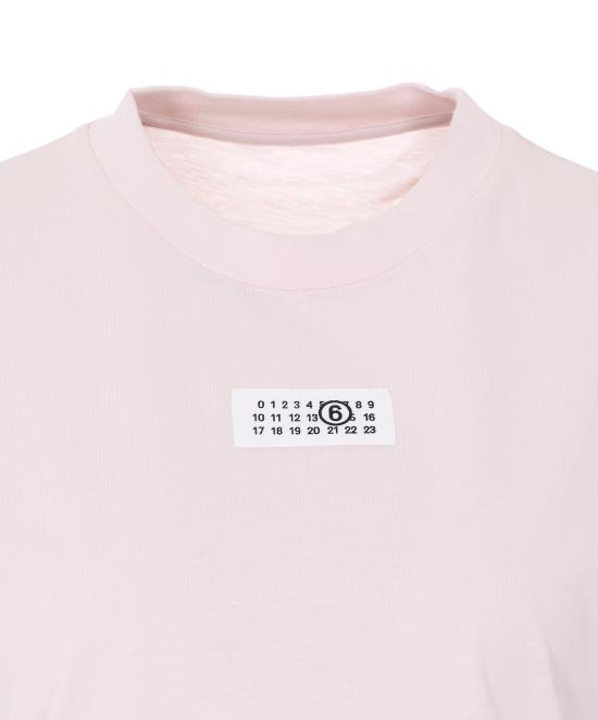 26SS MM6 메종마르지엘라 반팔 티셔츠 S52GC0326 M20170231 Pink - MM6 MAISON MARGIELA