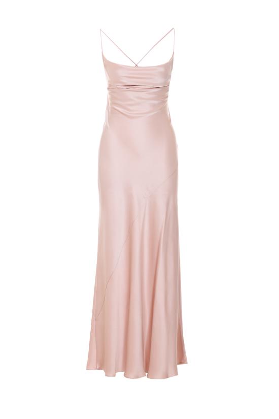 26SS 핑코 미디 원피스 106587 A1Y5Q35 Pink