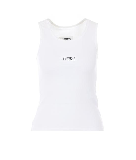 26SS MM6 메종마르지엘라 긴팔 티셔츠 S52NL0075 M20054101 White