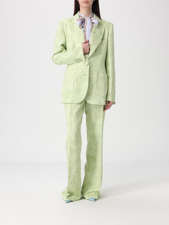 26SS 에트로 스트레이트 팬츠 WREA007099TJ446 V0098 Green - ETRO