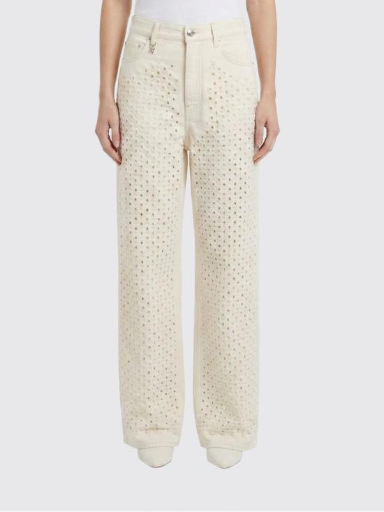 26SS 아미리 데님 팬츠 AWBMJE1001 285 Ecru