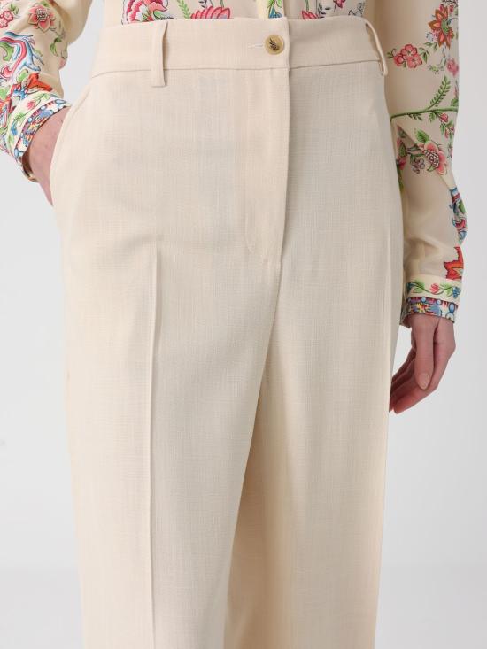 26SS 에트로 스트레이트 팬츠 WREA006599TU4G4 W3789 White - ETRO