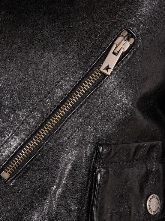 26SS 골든구스 자켓 GWP02137P001195 90100 Black - GOLDEN GOOSE