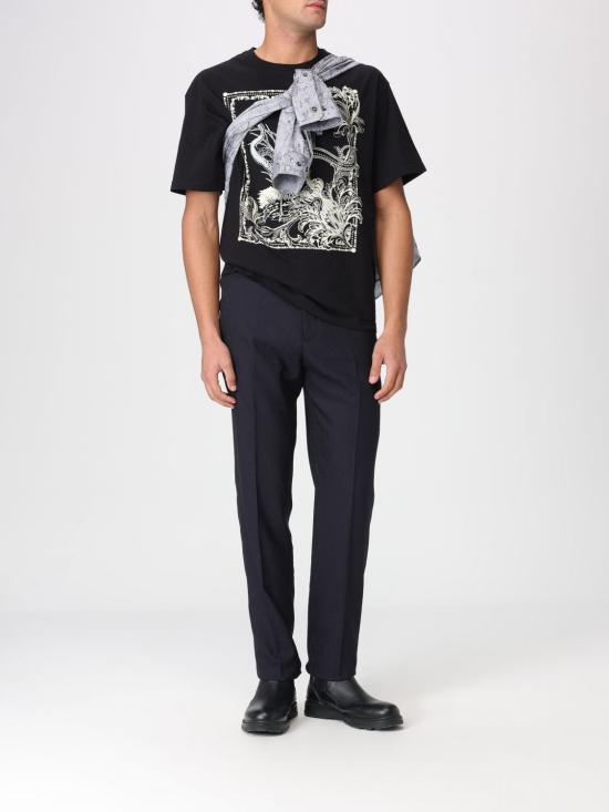 26SS 에트로 반팔 티셔츠 MRMA0004AV901 N0000 Black - ETRO