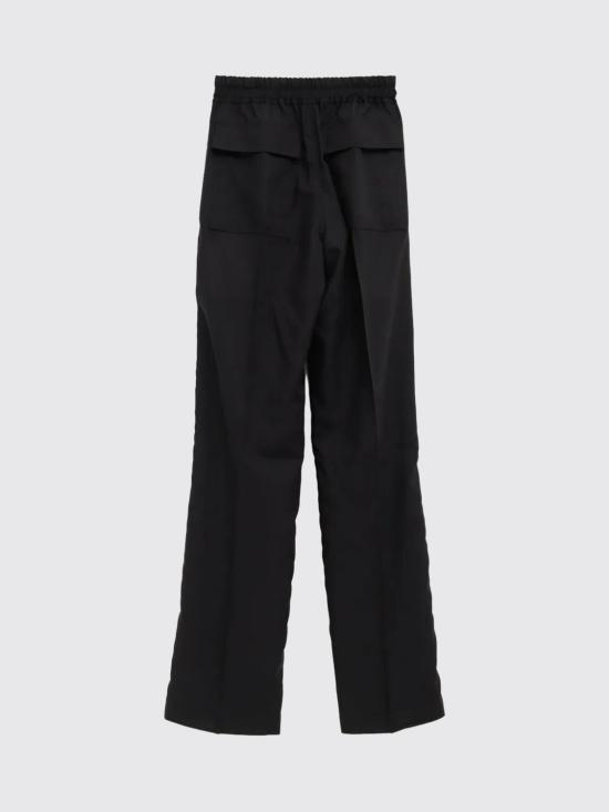 26SS 릭 오웬스 스트레이트 팬츠 RP01F6325WG 09 Black - RICK OWENS
