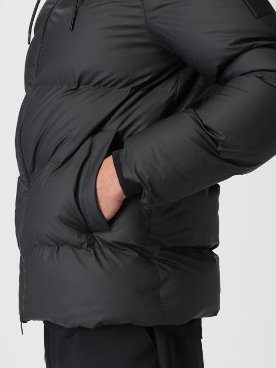 25FW 레인스 숏패딩 15120 Black - RAINS