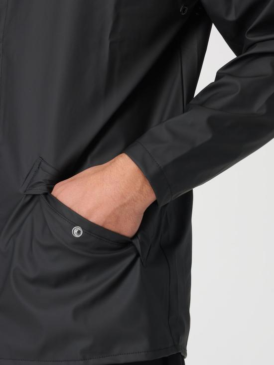 25FW 레인스 자켓 12010 Black - RAINS