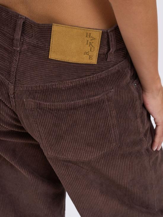 25FW 하이쿠레 스트레이트 팬츠 HEW03330GF156P T0561 Brown - HAIKURE