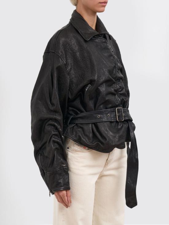 25FW 디젤 자켓 A207410SLCW 9XX Black - DIESEL