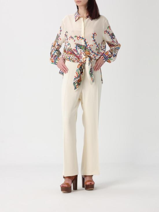26SS 에트로 스트레이트 팬츠 WREA006999TUDH3 W0275 White - ETRO