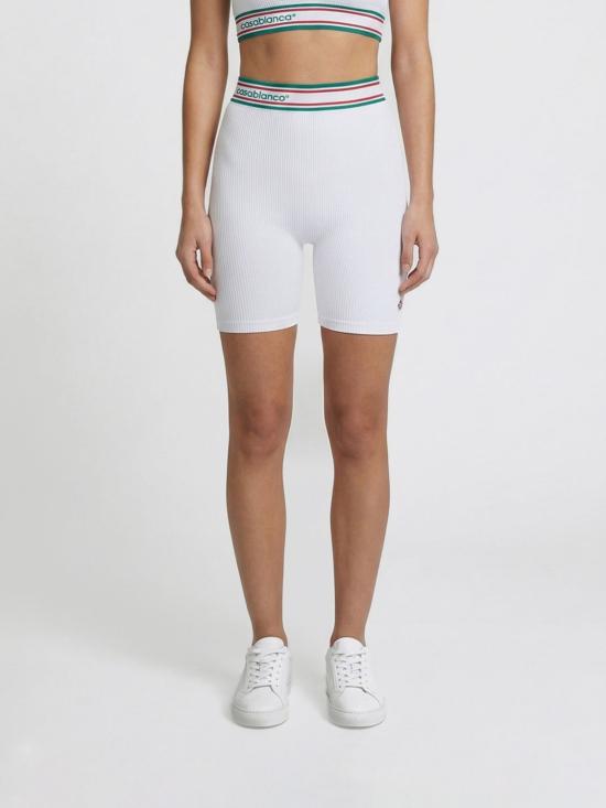 26SS 카사블랑카 숏팬츠 WSP26ACT025 01 White