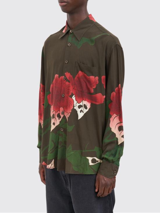 25FW 아워레가시 긴팔 셔츠 M4252AH HELLOFWEENPRINT Multicolor - OUR LEGACY