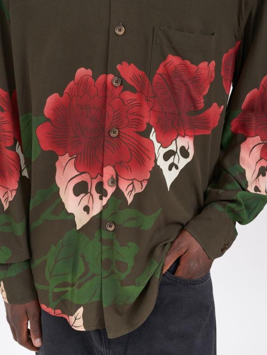 25FW 아워레가시 긴팔 셔츠 M4252AH HELLOFWEENPRINT Multicolor - OUR LEGACY