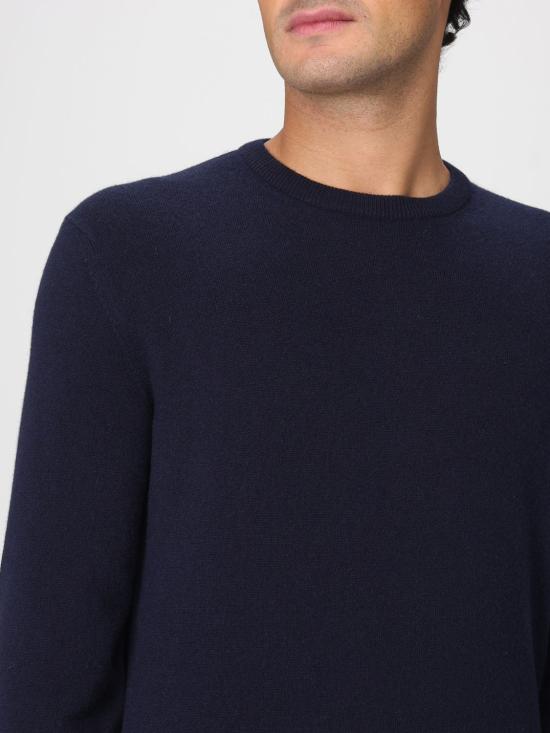 25FW 에르메네질도제냐 스웨터 E8K10110 412 Black - ERMENEGILDO ZEGNA