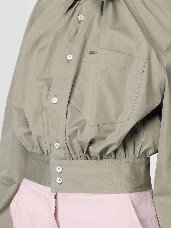 26SS 디스퀘어드2 셔츠 S75DL0944S36275 734 Green - DSQUARED2