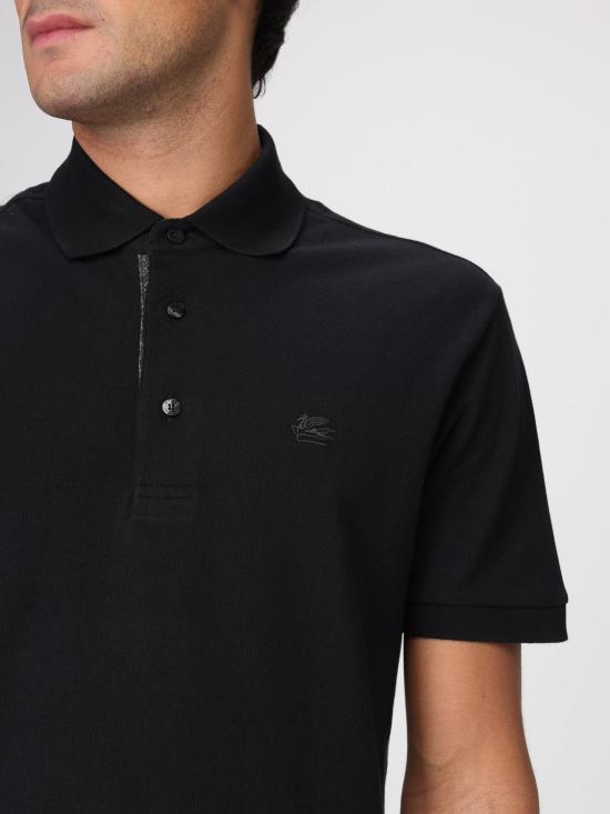 26SS 에트로 폴로 티셔츠 MRMD0005AC274 N0000 Black - ETRO