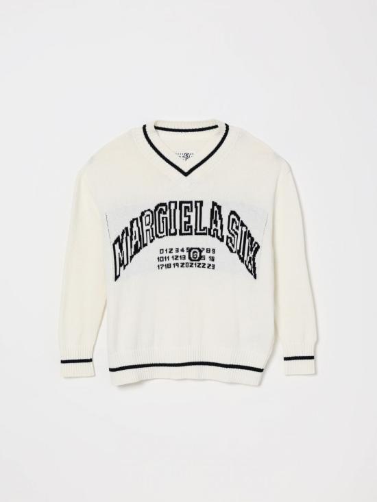 26SS [키즈] MM6 메종마르지엘라 풀오버 M60987MM07T M6101 Beige