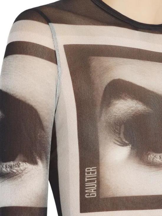 26SS 장 폴 고티에 긴팔 티셔츠 2601WTO450M021P 000201 Black - JEAN PAUL GAULTIER