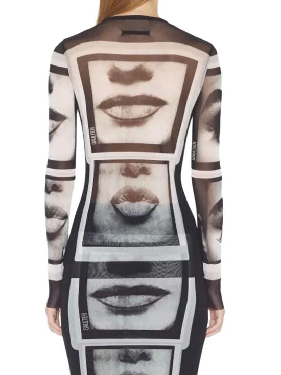 26SS 장 폴 고티에 긴팔 티셔츠 2601WTO450M021P 000201 Black - JEAN PAUL GAULTIER