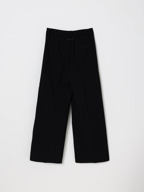 26SS [키즈] MM6 메종마르지엘라 스트레이트 팬츠 M60959MM05G M6900 Black - MM6 MAISON MARGIELA