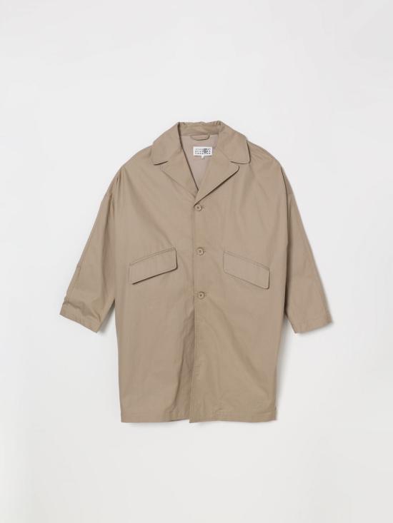 26SS [키즈] MM6 메종마르지엘라 코트 M60926MM05D M6709 Beige