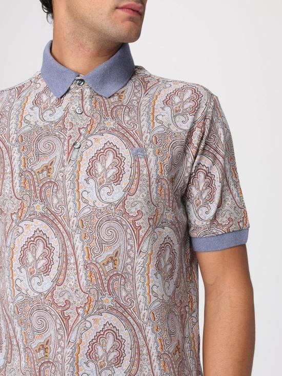 26SS 에트로 폴로 티셔츠 MRMD0004AKF79 X0830 Beige - ETRO