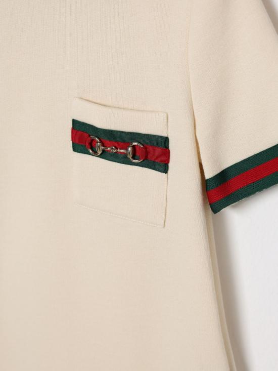 26SS [키즈] 구찌 원피스 718772XJHR9 9908 White - GUCCI