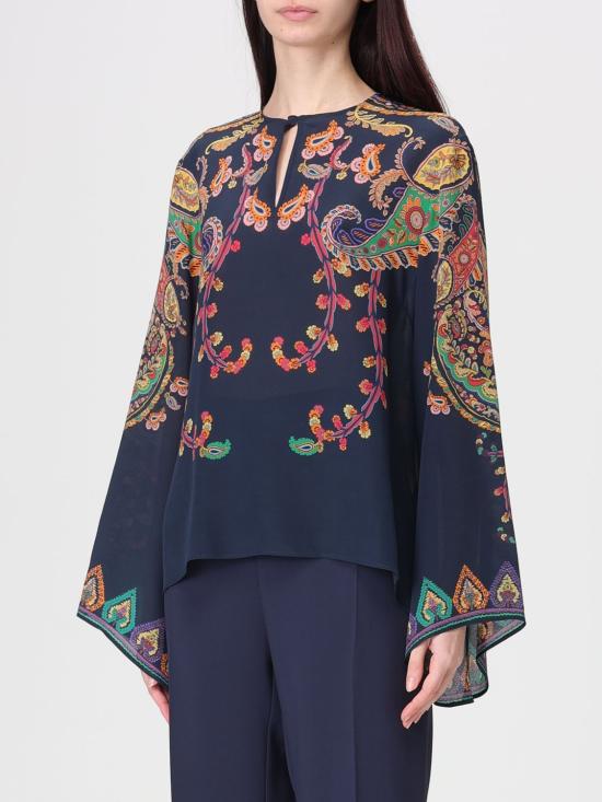 26SS 에트로 블라우스 WRJA0162AKG23 X0883 Blue - ETRO