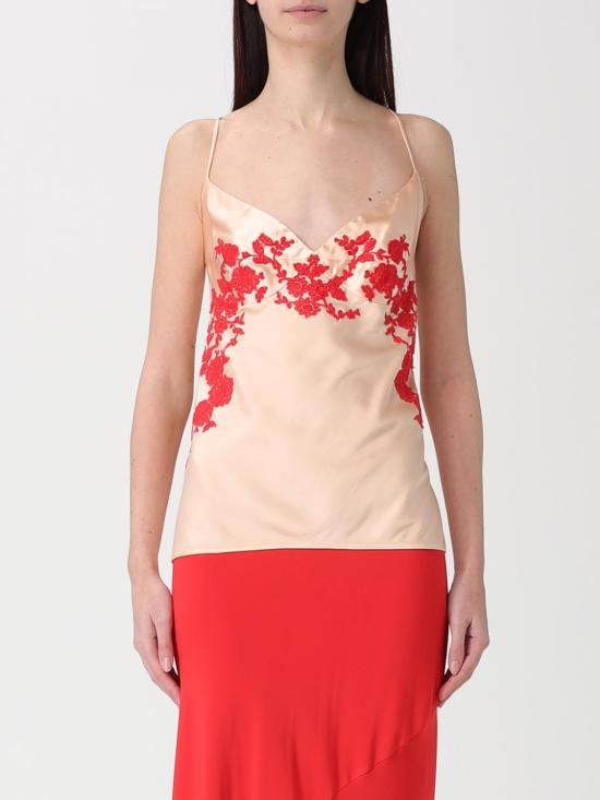 26SS 에르마노 설비노 민소매 티셔츠 D482L319APXZV 20917 Pink