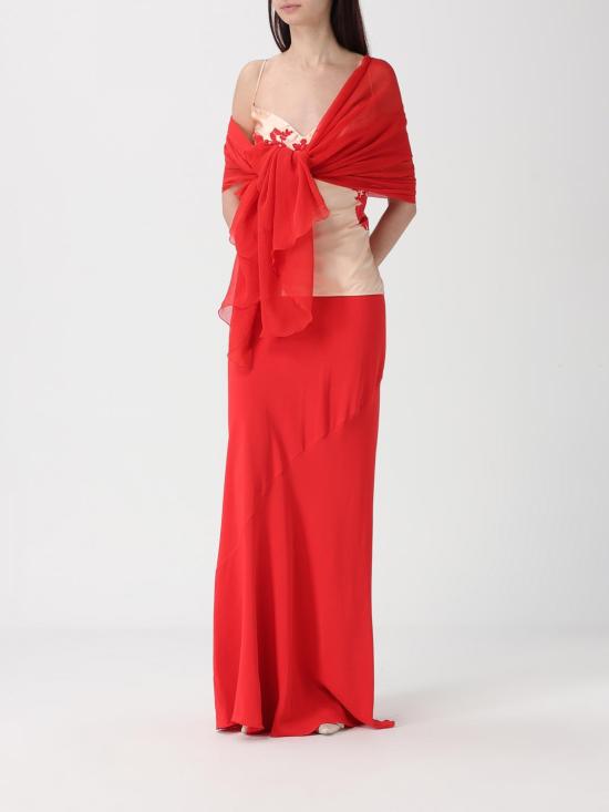 26SS 에르마노 설비노 민소매 티셔츠 D482L319APXZV 20917 Pink - ERMANNO SCERVINO