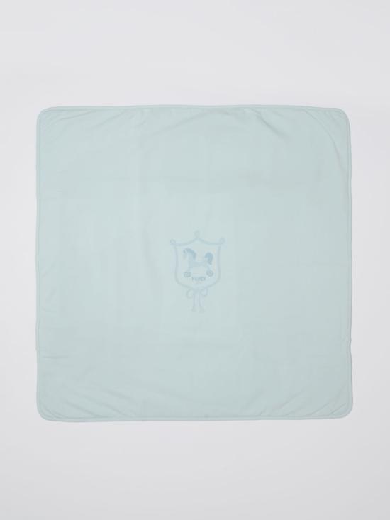 26SS [키즈] 펜디 넥워머/머플러/스카프 BUJ3288RA F19J4 Gnawed Blue - FENDI