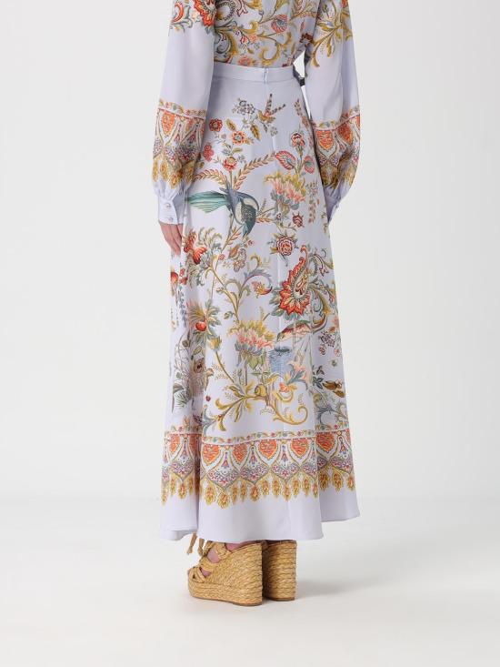 26SS 에트로 롱 스커트 WRFA0037AKG69 X0882 Multicolor - ETRO