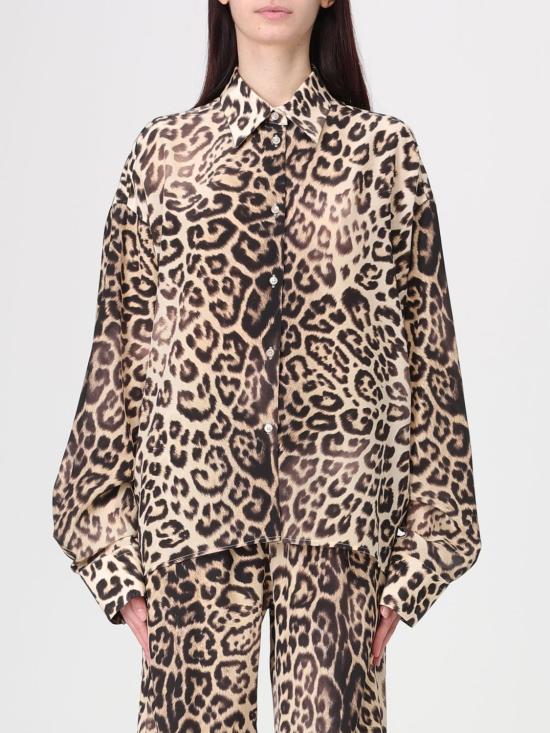 26SS 에르마노 설비노 셔츠 D482K386YLI S4826 Brown