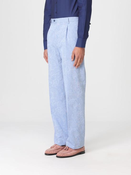 26SS 에트로 스트레이트 팬츠 MREA000199TJ5E3 S8460 Blue - ETRO