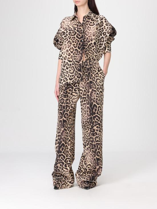 26SS 에르마노 설비노 팔라초 팬츠 D482P350YLI S4826 Brown - ERMANNO SCERVINO