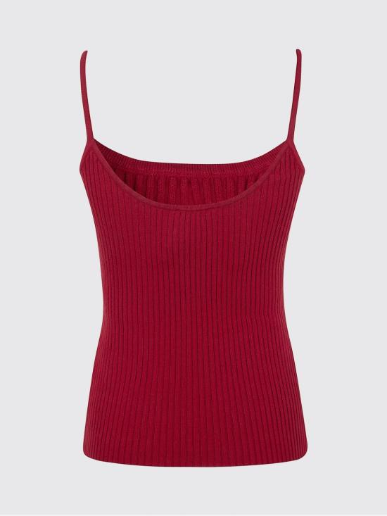 26SS 쿠레쥬 반팔 티셔츠 PERMDE012FI0001 4034 Red - COURREGES