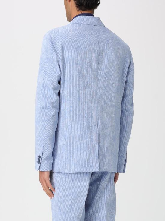 26SS 에트로 수트 자켓 MRCA007099TJ5E3 S8460 Blue - ETRO