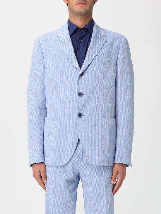 26SS 에트로 수트 자켓 MRCA007099TJ5E3 S8460 Blue